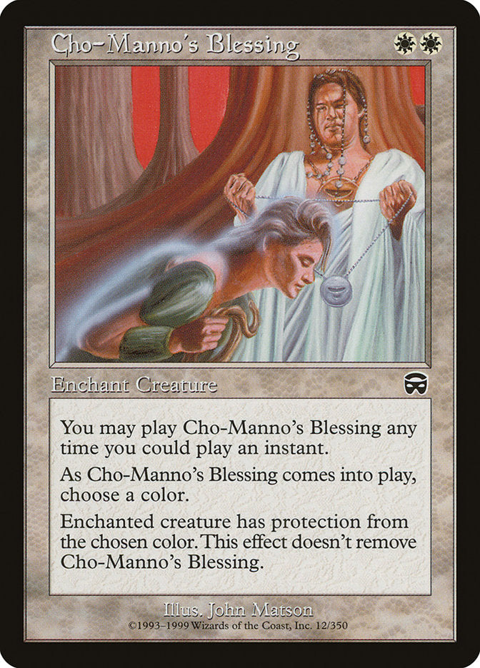 Cho-Manno's Blessing [Mercadian Masques] | Gear Gaming Fayetteville