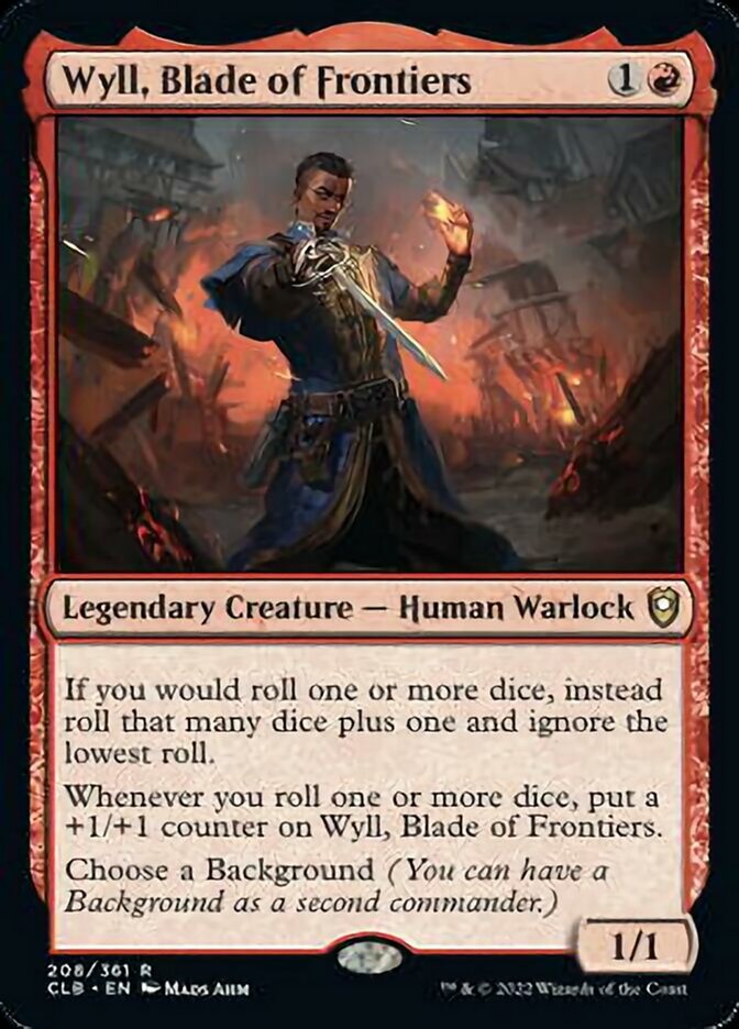 Wyll, Blade of Frontiers [Commander Legends: Battle for Baldur's Gate] | Gear Gaming Fayetteville