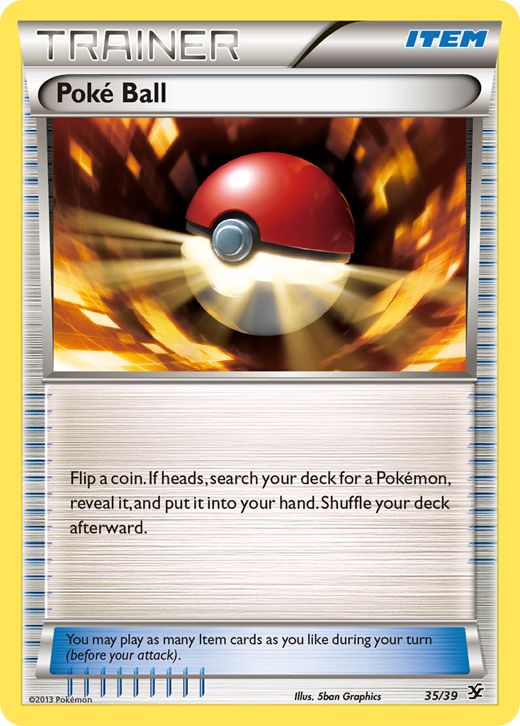 Poke Ball (35/39) [XY: Kalos Starter Set] | Gear Gaming Fayetteville