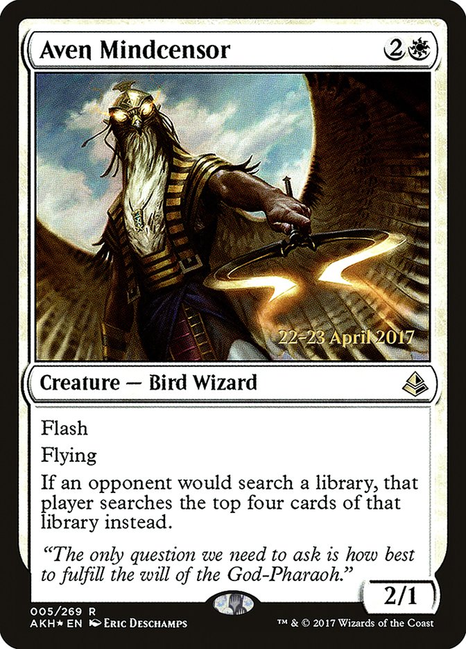 Aven Mindcensor [Amonkhet Prerelease Promos] | Gear Gaming Fayetteville