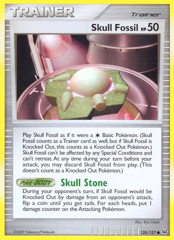 Skull Fossil (120/127) [Platinum: Base Set] | Gear Gaming Fayetteville