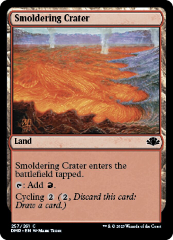 Smoldering Crater [Dominaria Remastered] | Gear Gaming Fayetteville