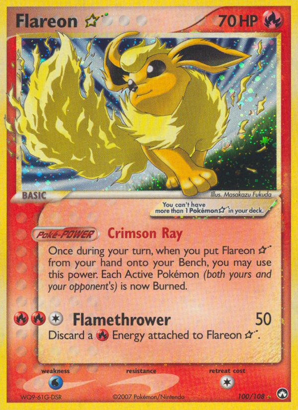 Flareon Star (100/108) [EX: Power Keepers] | Gear Gaming Fayetteville