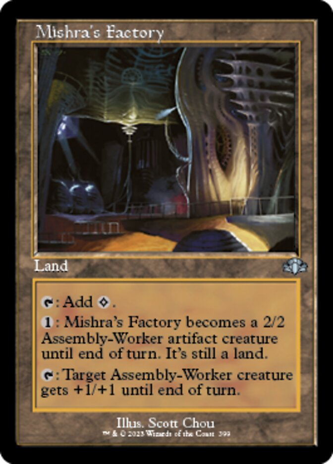 Mishra's Factory (Retro) [Dominaria Remastered] | Gear Gaming Fayetteville