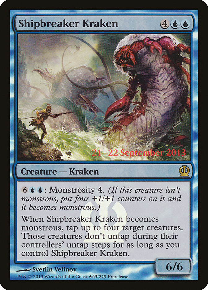 Shipbreaker Kraken [Theros Prerelease Promos] | Gear Gaming Fayetteville