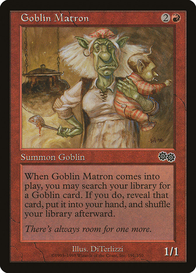 Goblin Matron [Urza's Saga] | Gear Gaming Fayetteville