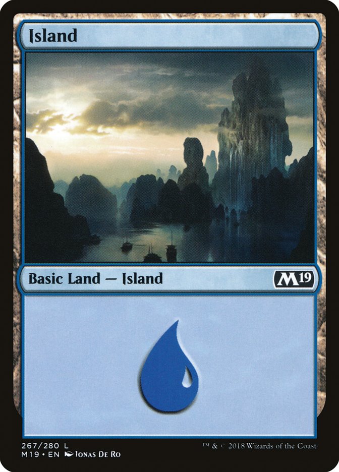 Island (267) [Core Set 2019] | Gear Gaming Fayetteville