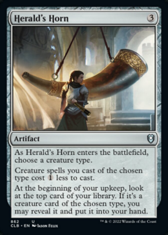 Herald's Horn [Commander Legends: Battle for Baldur's Gate] | Gear Gaming Fayetteville