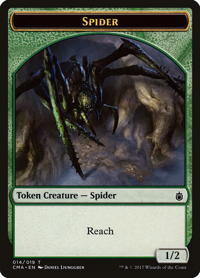 Spider Token [Commander Anthology Tokens] | Gear Gaming Fayetteville