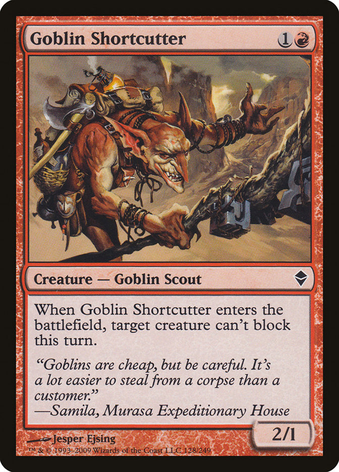 Goblin Shortcutter [Zendikar] | Gear Gaming Fayetteville