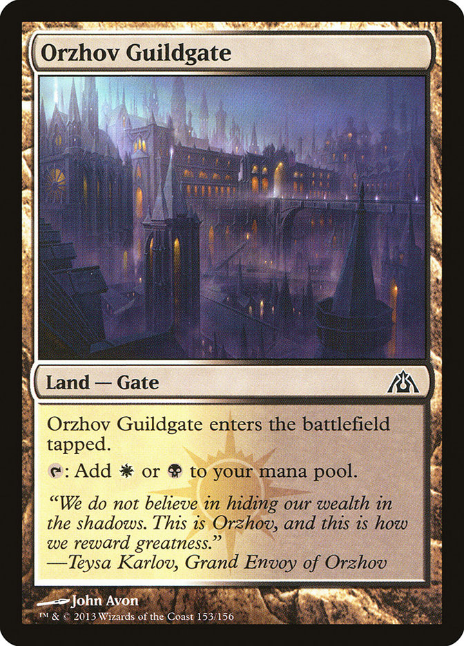 Orzhov Guildgate [Dragon's Maze] | Gear Gaming Fayetteville