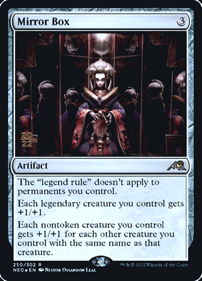 Mirror Box [Kamigawa: Neon Dynasty Prerelease Promos] | Gear Gaming Fayetteville