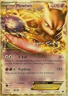 Mewtwo EX (54/99) (Pesadelo Prism - Igor Costa) [World Championships 2012] | Gear Gaming Fayetteville