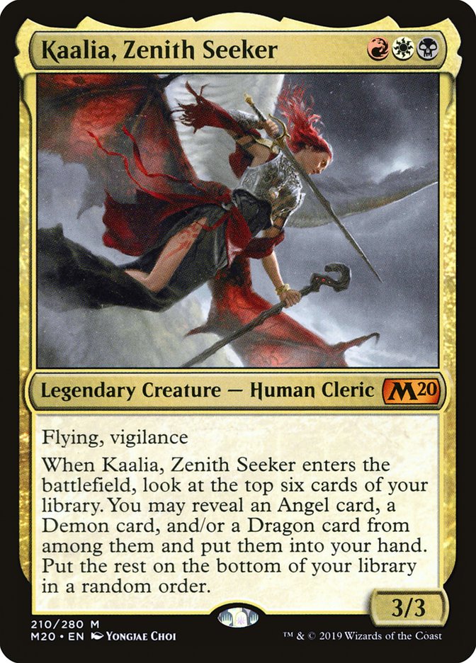 Kaalia, Zenith Seeker [Core Set 2020] | Gear Gaming Fayetteville