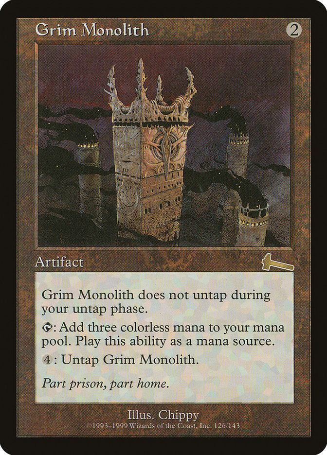 Grim Monolith [Urza's Legacy] | Gear Gaming Fayetteville