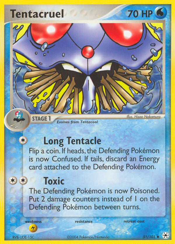 Tentacruel (51/101) [EX: Hidden Legends] | Gear Gaming Fayetteville