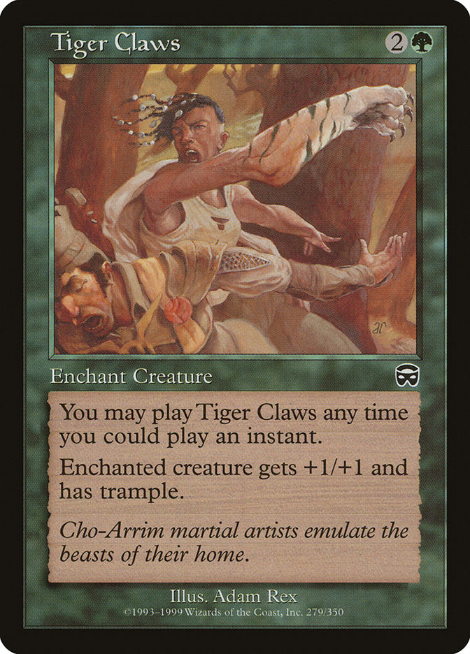 Tiger Claws [Mercadian Masques] | Gear Gaming Fayetteville