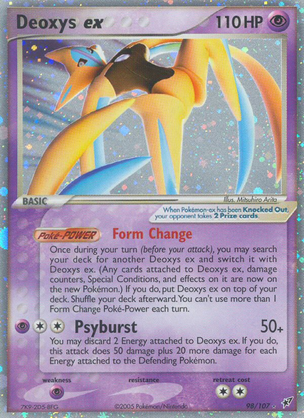 Deoxys ex (98/107) [EX: Deoxys] | Gear Gaming Fayetteville