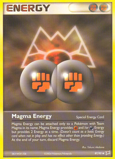 Magma Energy (87/95) [EX: Team Magma vs Team Aqua] | Gear Gaming Fayetteville