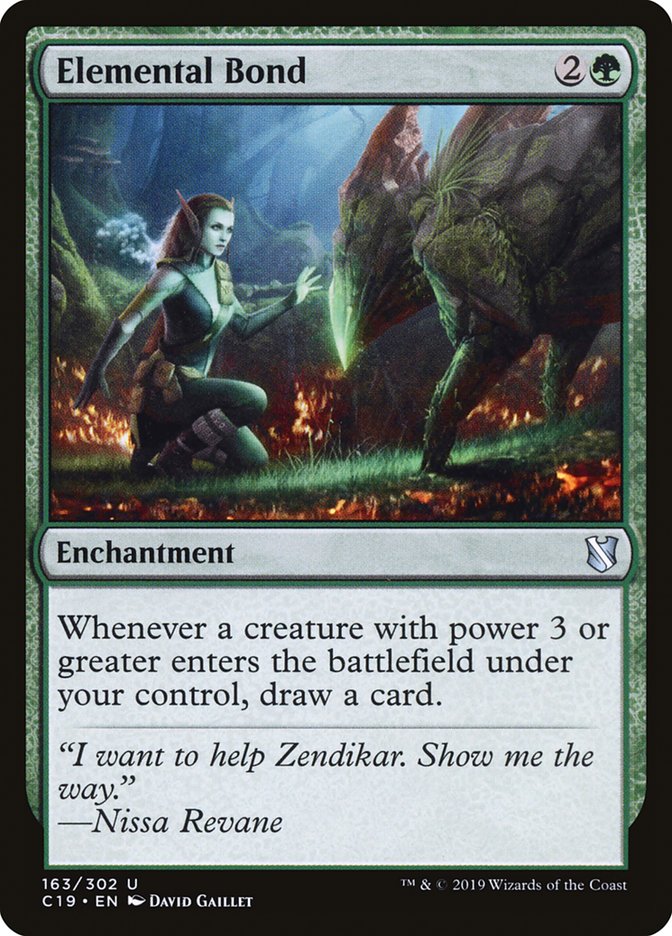 Elemental Bond [Commander 2019] | Gear Gaming Fayetteville