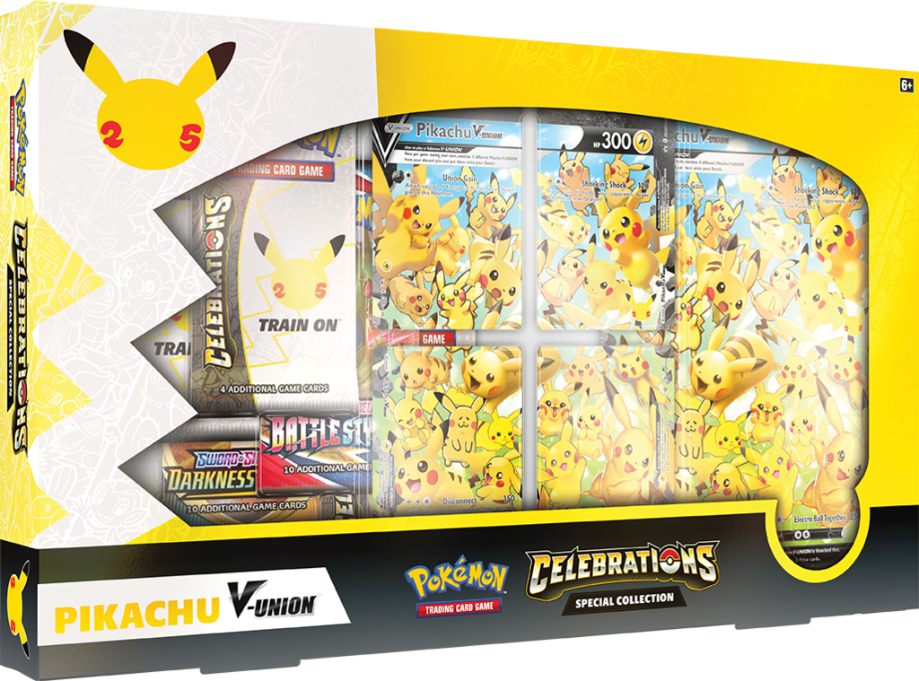 Celebrations: 25th Anniversary - Special Collection (Pikachu V-Union) | Gear Gaming Fayetteville