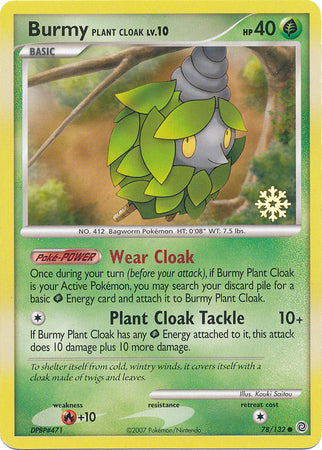 Burmy Plant Cloak (78/132) [Countdown Calendar Promos] | Gear Gaming Fayetteville