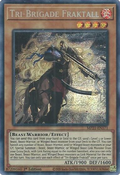 Tri-Brigade Fraktall [MP21-EN171] Prismatic Secret Rare | Gear Gaming Fayetteville