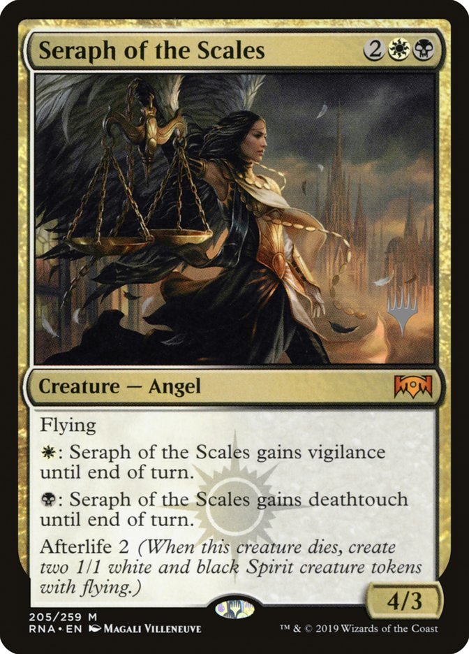 Seraph of the Scales (Promo Pack) [Ravnica Allegiance Promos] | Gear Gaming Fayetteville