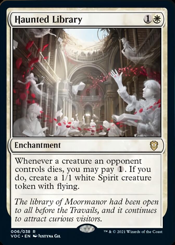 Haunted Library [Innistrad: Crimson Vow Commander] | Gear Gaming Fayetteville