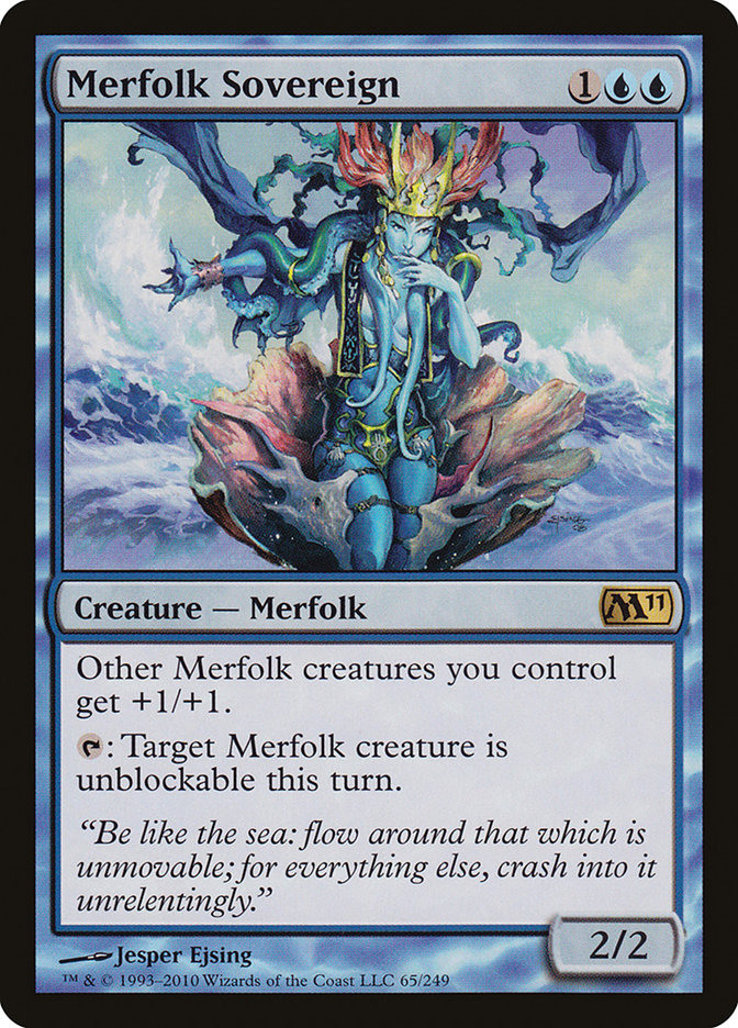 Merfolk Sovereign [Magic 2011] | Gear Gaming Fayetteville