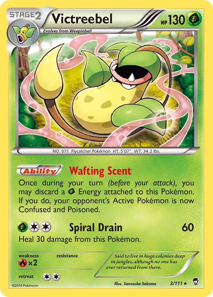 Victreebel (3/111) [XY: Furious Fists] | Gear Gaming Fayetteville