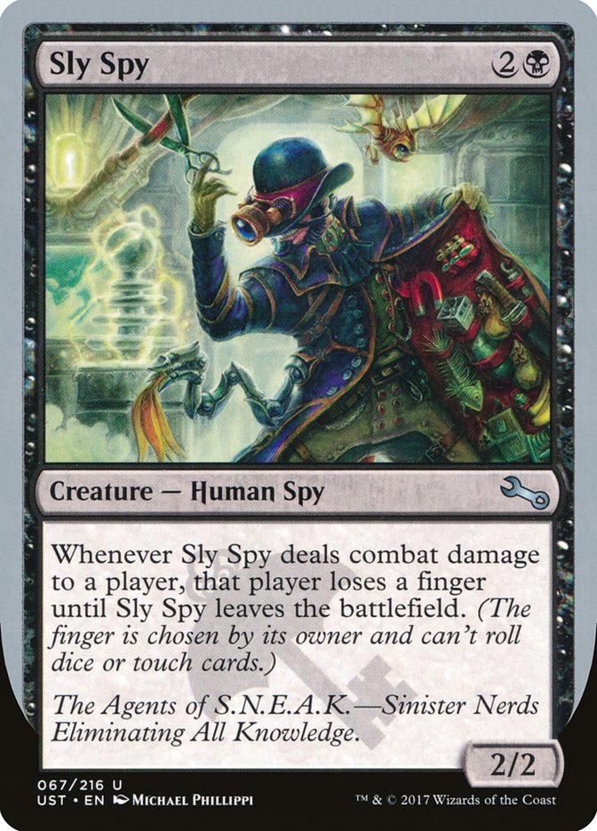 Sly Spy ("Sinister Nerds Eliminating All Knowledge") [Unstable] | Gear Gaming Fayetteville