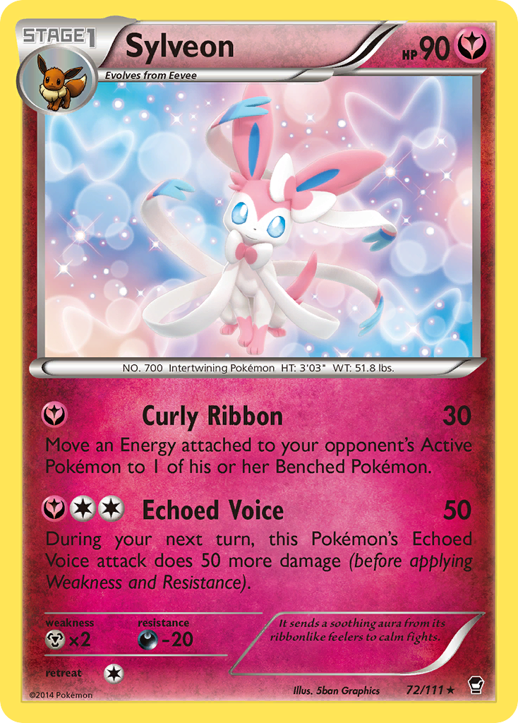 Sylveon (72/111) [XY: Furious Fists] | Gear Gaming Fayetteville