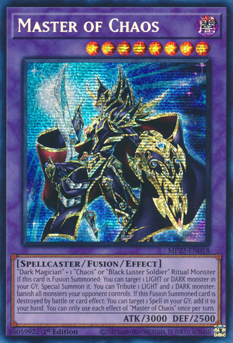 Master of Chaos [MP23-EN018] Prismatic Secret Rare | Gear Gaming Fayetteville