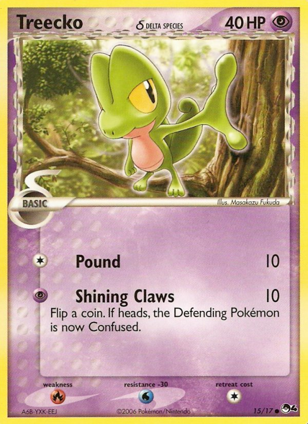 Treecko (15/17) (Delta Species) [POP Series 4] | Gear Gaming Fayetteville