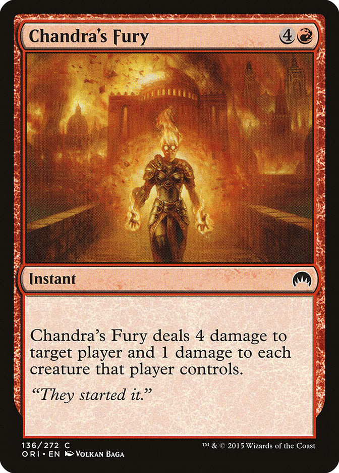 Chandra's Fury [Magic Origins] | Gear Gaming Fayetteville