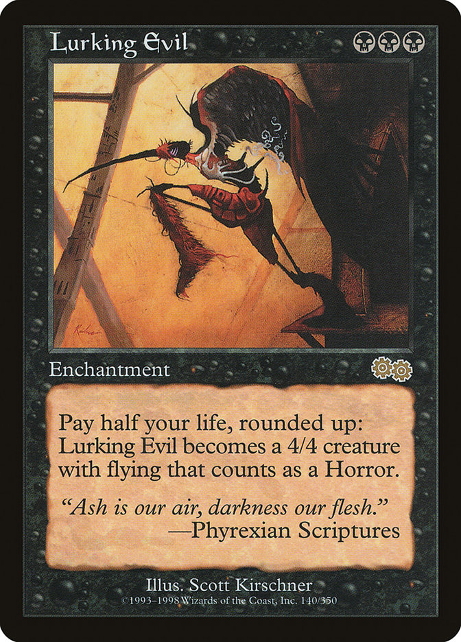 Lurking Evil [Urza's Saga] | Gear Gaming Fayetteville