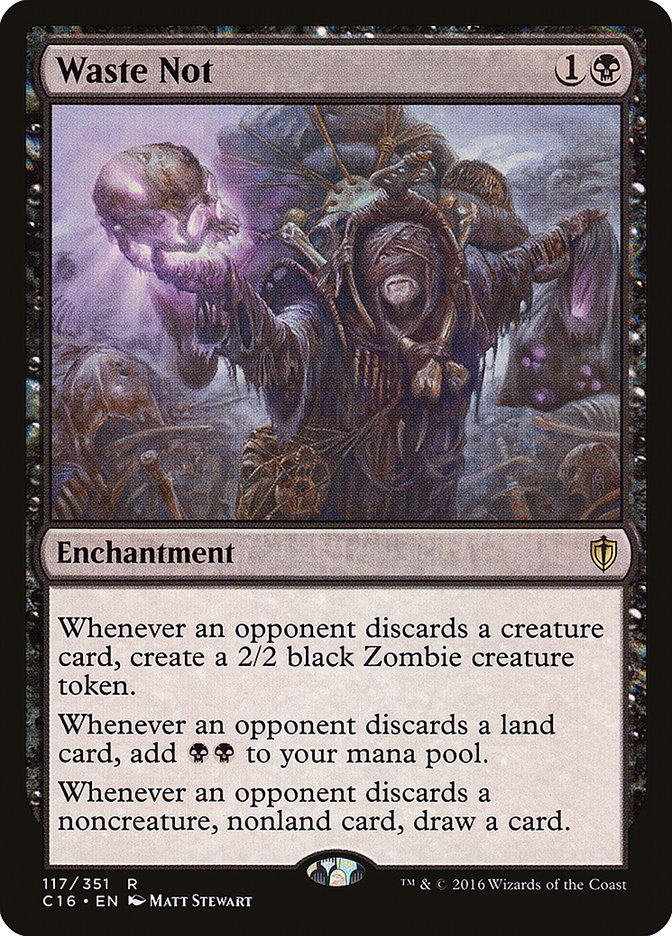Waste Not [Commander 2016] | Gear Gaming Fayetteville