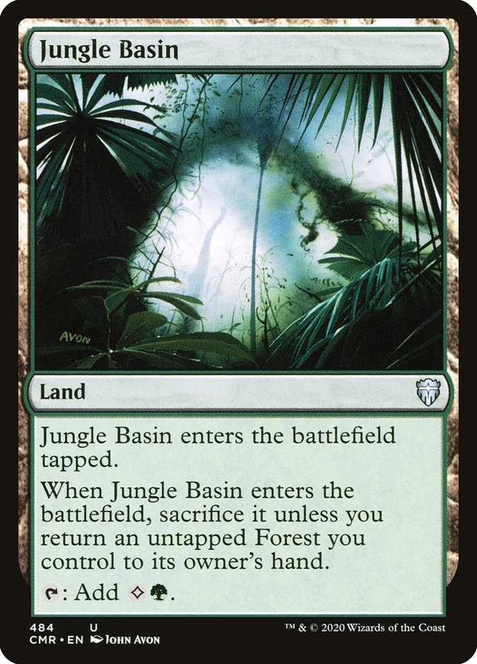 Jungle Basin [Commander Legends] | Gear Gaming Fayetteville