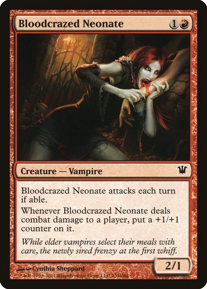 Bloodcrazed Neonate [Innistrad] | Gear Gaming Fayetteville