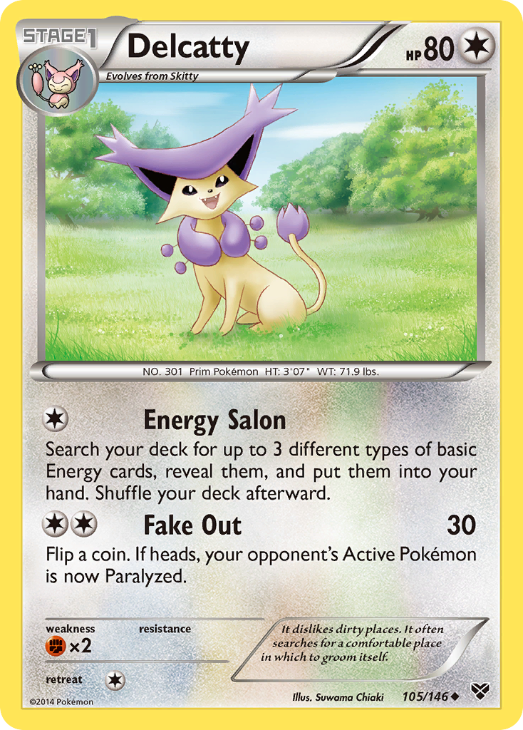 Delcatty (105/146) [XY: Base Set] | Gear Gaming Fayetteville