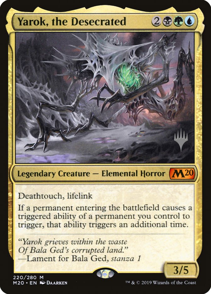 Yarok, the Desecrated (Promo Pack) [Core Set 2020 Promos] | Gear Gaming Fayetteville