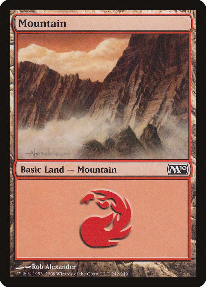 Mountain (242) [Magic 2010] | Gear Gaming Fayetteville