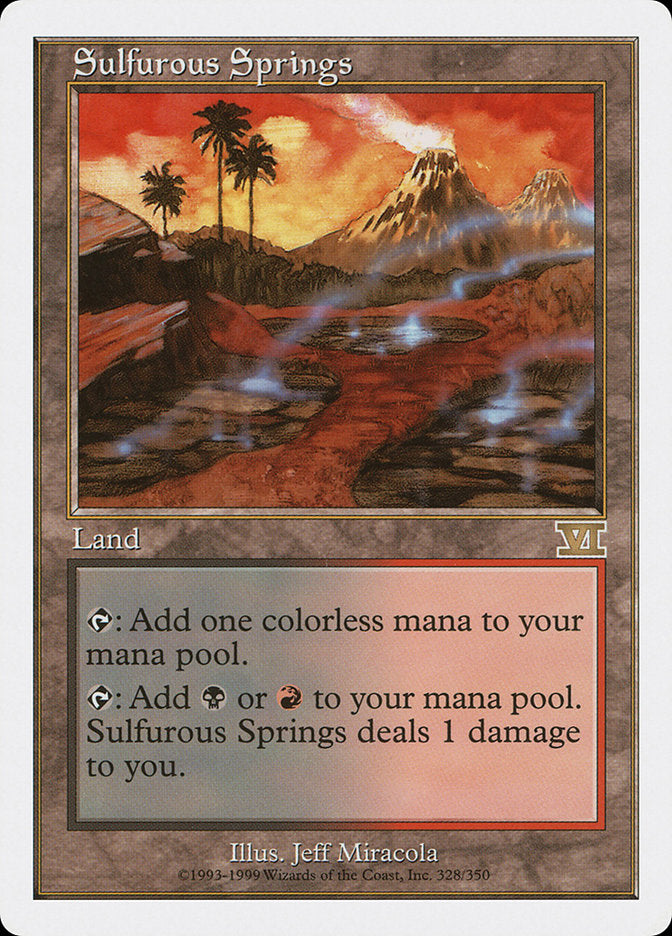 Sulfurous Springs [Classic Sixth Edition] | Gear Gaming Fayetteville