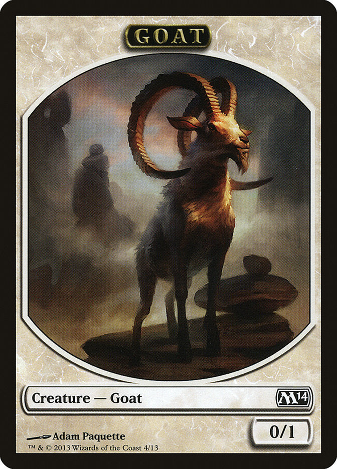 Goat Token [Magic 2014 Tokens] | Gear Gaming Fayetteville