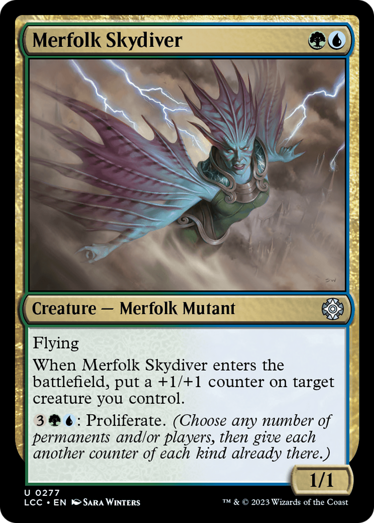 Merfolk Skydiver [The Lost Caverns of Ixalan Commander] | Gear Gaming Fayetteville