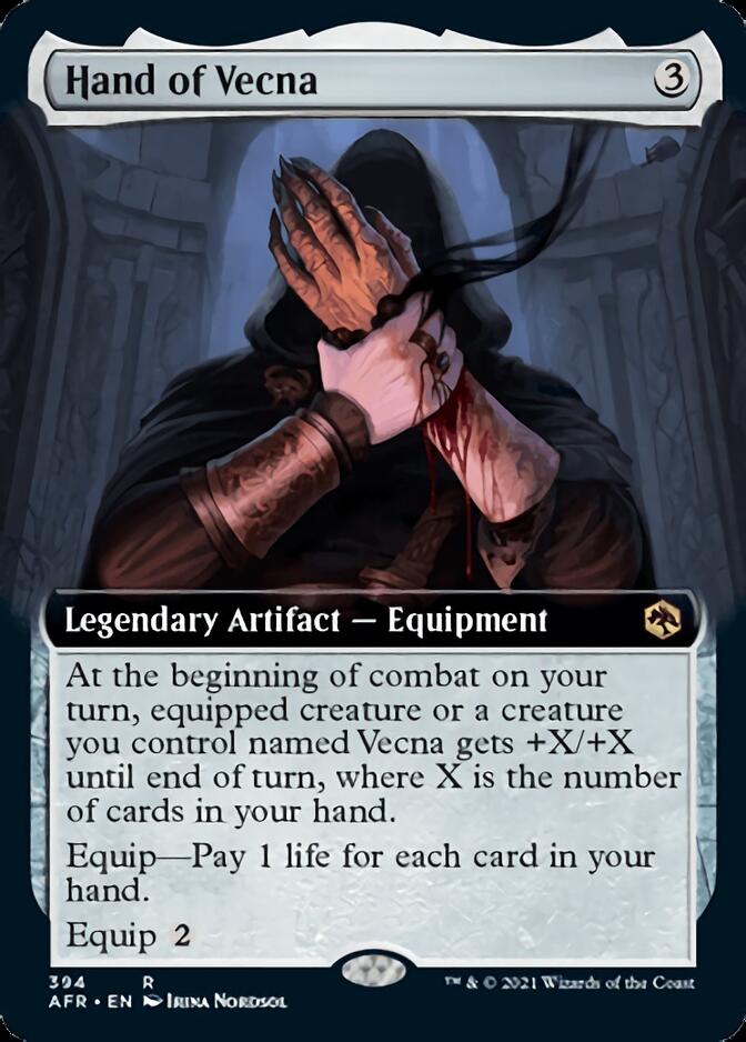 Hand of Vecna (Extended Art) [Dungeons & Dragons: Adventures in the Forgotten Realms] | Gear Gaming Fayetteville