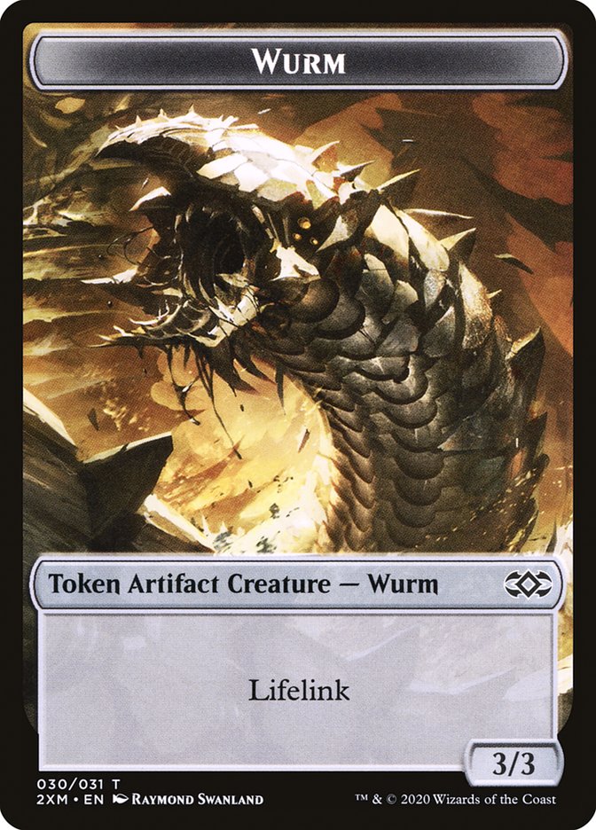 Wurm Token (030/031) [Double Masters Tokens] | Gear Gaming Fayetteville