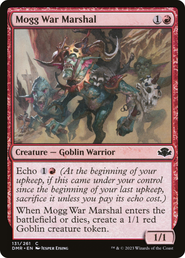 Mogg War Marshal [Dominaria Remastered] | Gear Gaming Fayetteville