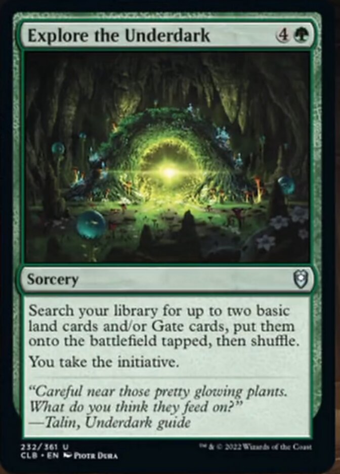 Explore the Underdark [Commander Legends: Battle for Baldur's Gate] | Gear Gaming Fayetteville